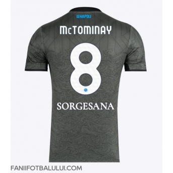 SSC Napoli Scott McTominay #8 Tricou Fotbal Replică 2024-25 Barbati Treilea